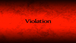 "Violation"