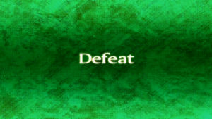 "Defeat"